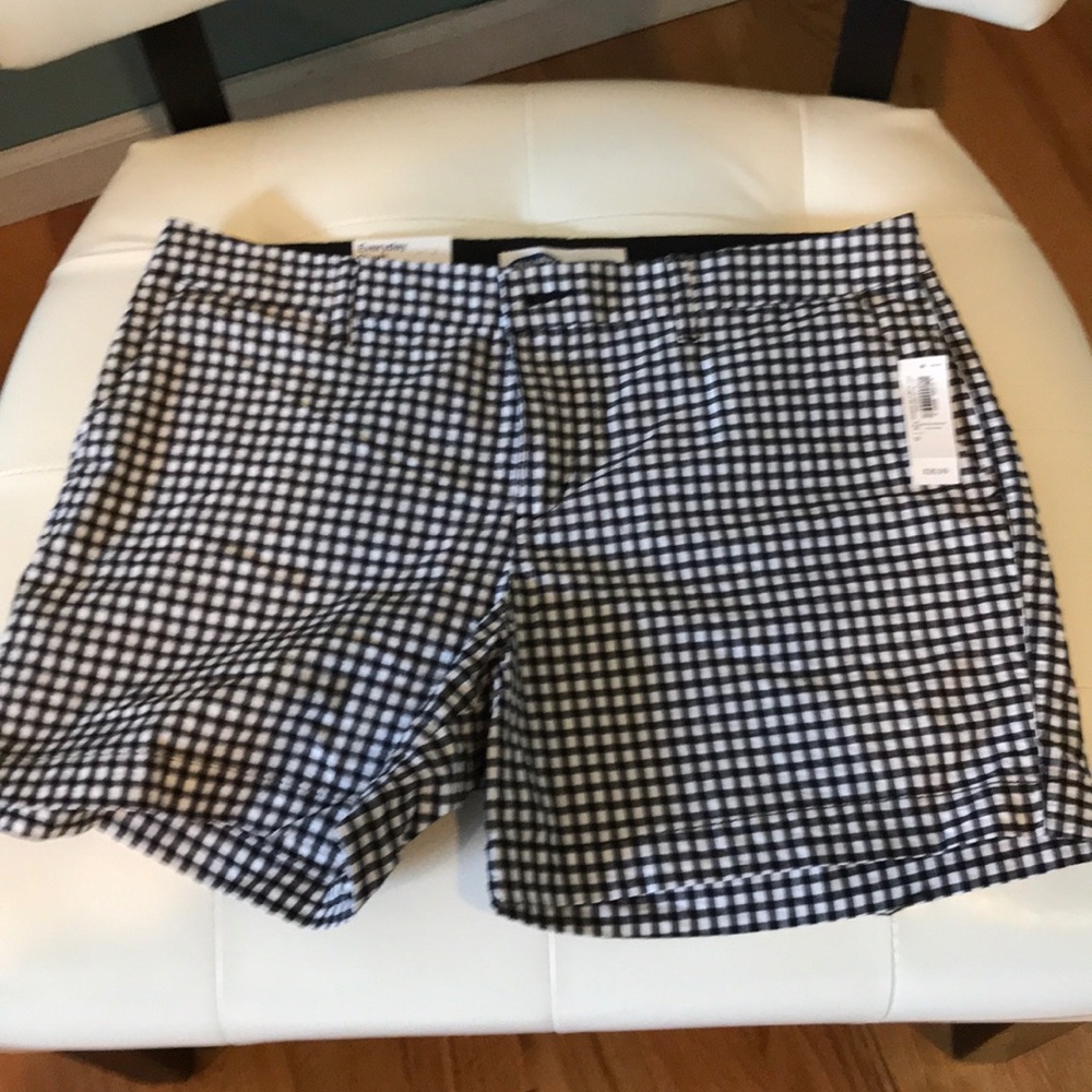 Checkered shorts